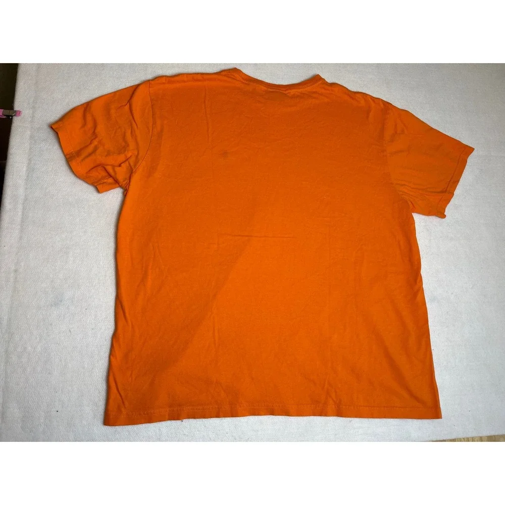 Polo Ralph Lauren Mens XL Orange Short Sleeve Crewneck Pony Logo T-Shirt